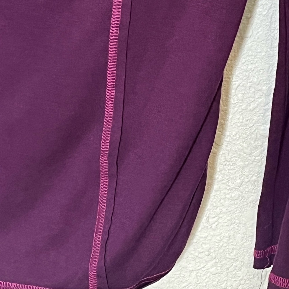 Bloom Purple Cut Back Design Top Sz Small - Picture 4 of 8